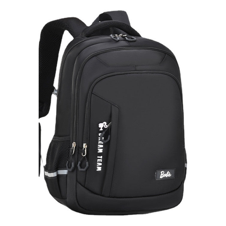 School Bag, Student Girl Leisure Backpack, Spine Protector, Lightweight Bag