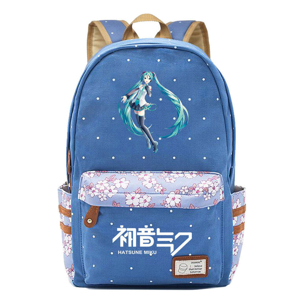 Virtual Music Printed Student Backpack Leisure Backpack
