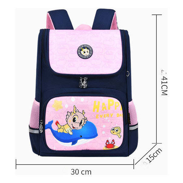 Reducing Load, Breathable And Splash Proof Student Backpack, Children's Backpack