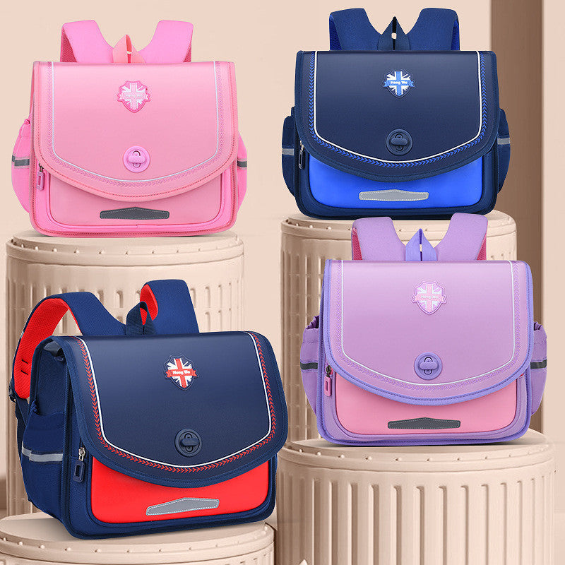 Large Capacity Backpack For Students, Breathable, Wear-resistant, Lightweight, And Load-reducing Backpack For Children