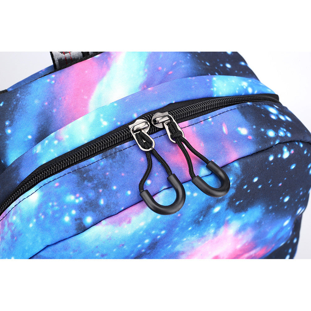 Toy Bear Game Usb Youth Student Backpack For Men And Women Leisure Travel Backpack