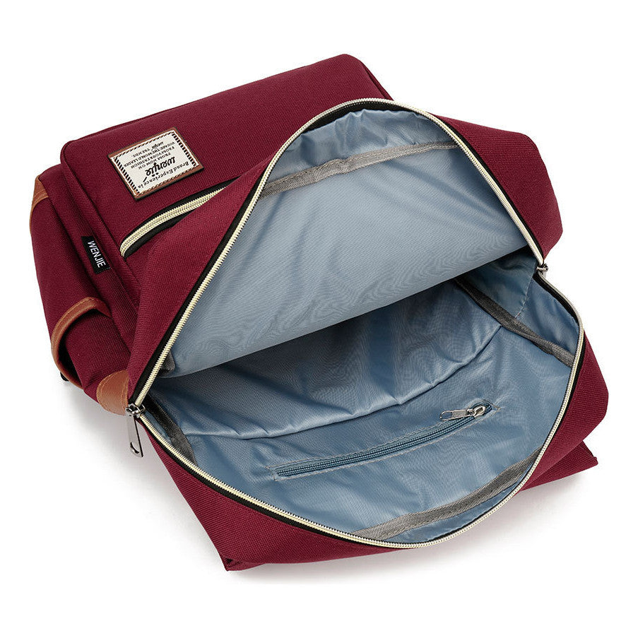 Academy Of Magic Print Teen Student School Bag For Men And Women Casual Belt Buckle Classic Backpack 43*29*13.5cm