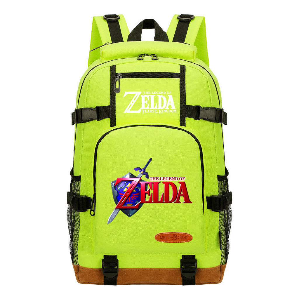 Printed Student Backpack For Men And Women's Leisure Travel Backpack