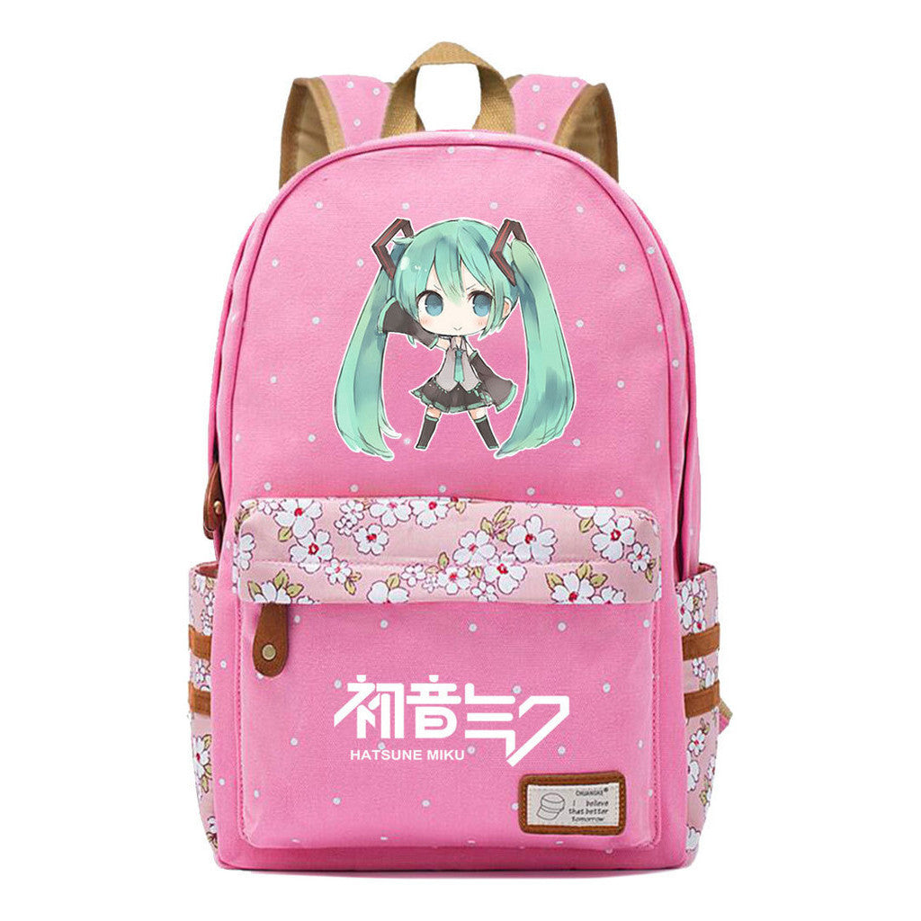 Virtual Music Printed Student Backpack Leisure Backpack