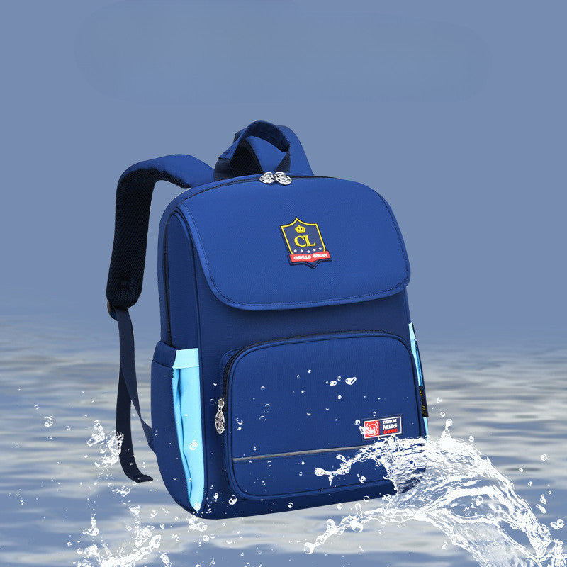 Primary School Backpack With Reduced Load, Spine Protection, And Water Splashing Prevention Backpack