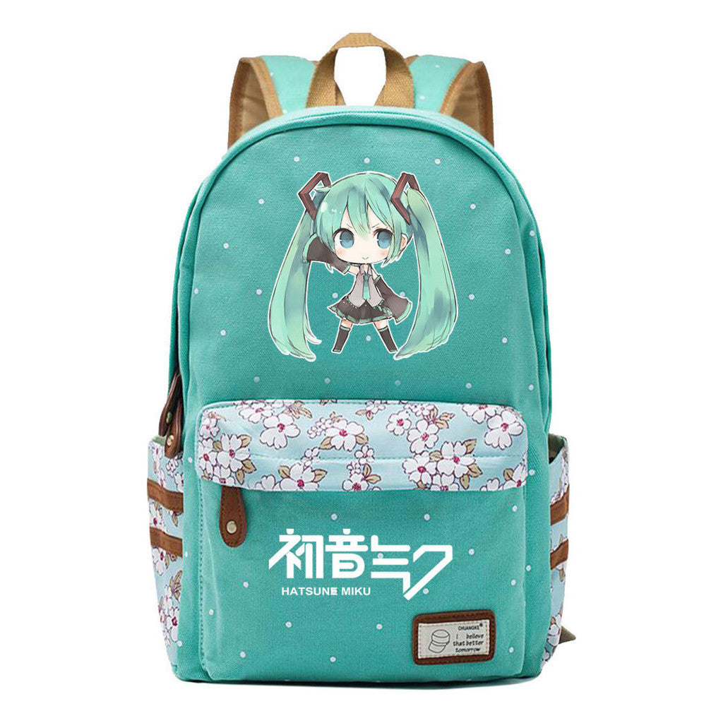 Virtual Music Printed Student Backpack Leisure Backpack