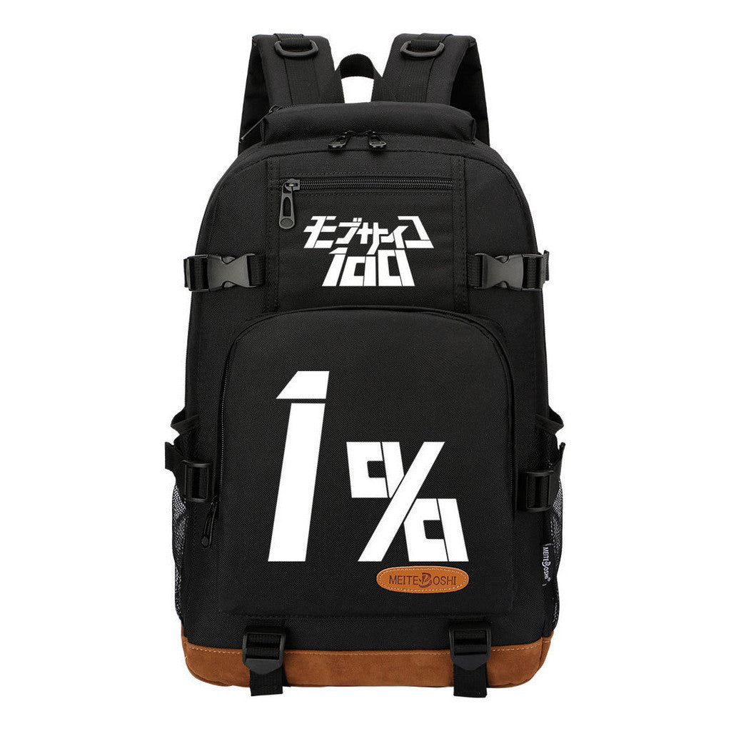 Printed Student Backpack For Men And Women's Leisure Travel Backpack