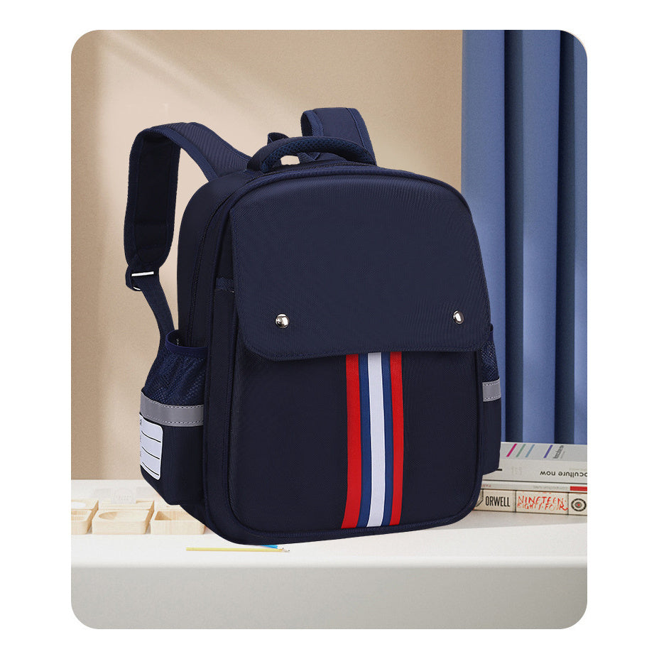 Student Backpack Waterproof British Style Children's Backpack