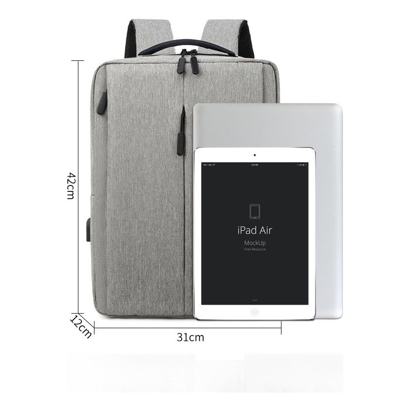 Backpack Oxford Cloth Business Computer Bag Large Capacity Trendy Backpack Leisure Backpack