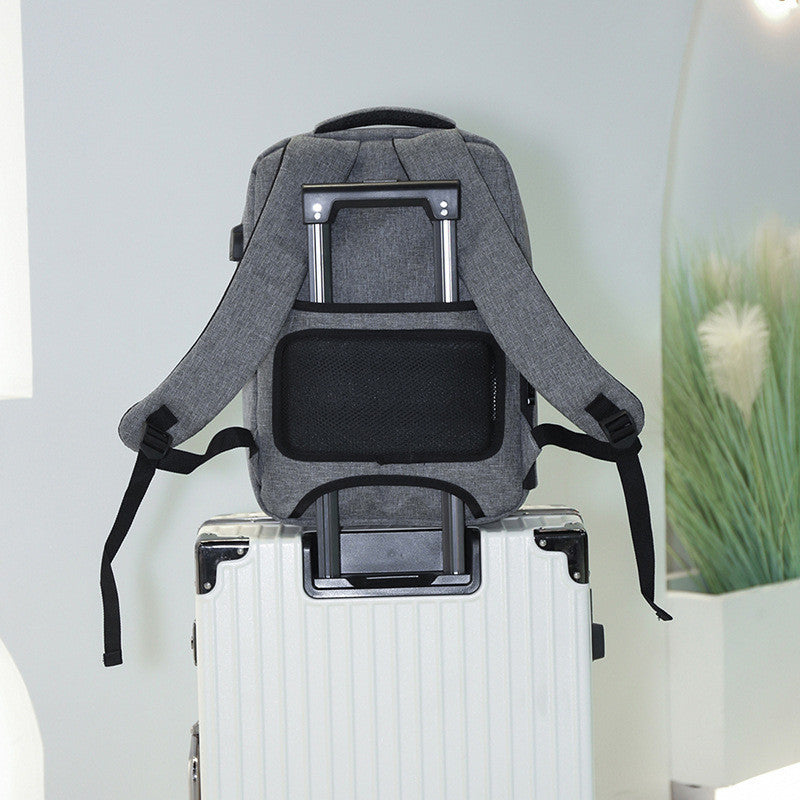 Backpack, Business Backpack, Large Capacity Leisure Travel Bag, School Bag