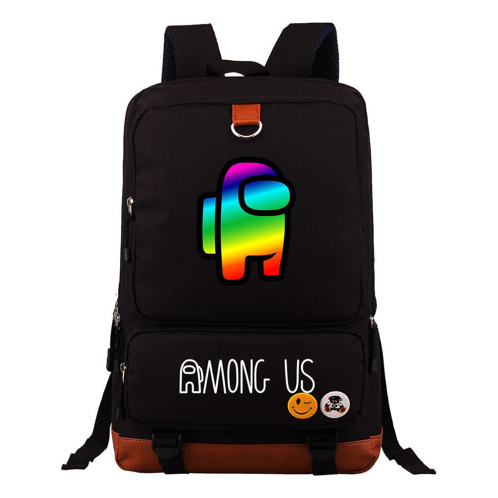 Youth Student Backpack, Large Capacity Travel Bag, Men's And Women's Backpack