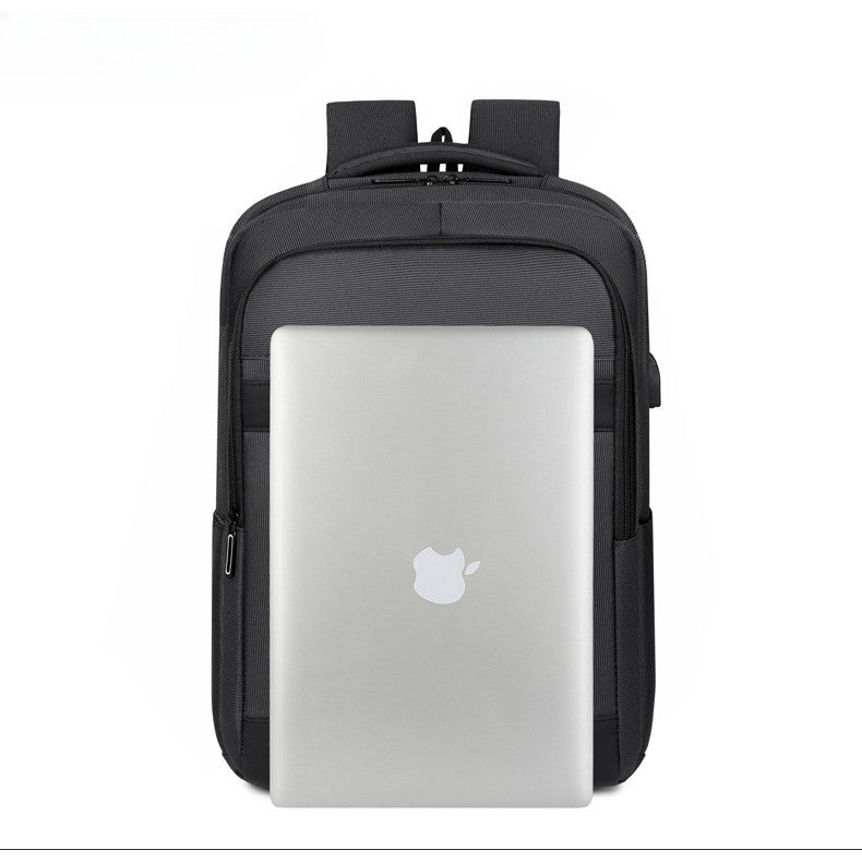Backpack, Large Capacity Travel Bag, Business Computer Bag, Male Student Backpack, Simple And Casual Backpack