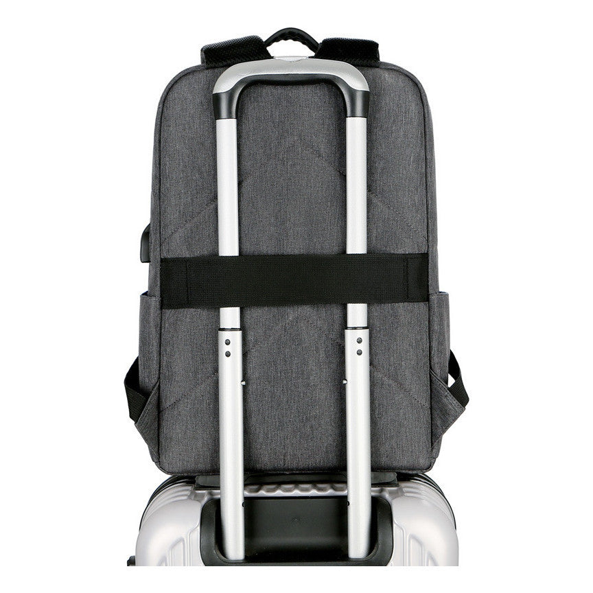 Leisure Backpack, Men's Business Laptop Bag, Large Capacity Backpack, Fashionable Travel Sports Bag, Backpack