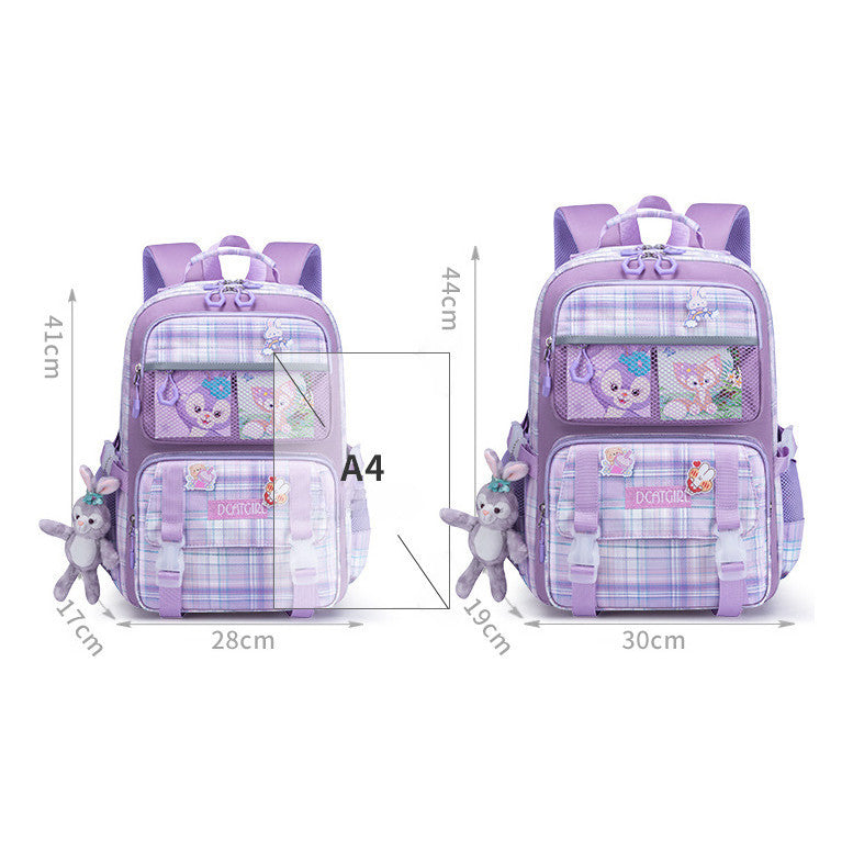 Student Backpack For Spine Protection And Weight Reduction, Ultra Light Waterproof Backpack