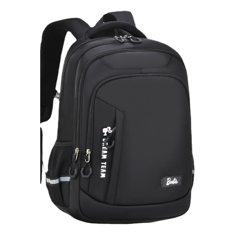 School Bag, Student Girl Leisure Backpack, Spine Protector, Lightweight Bag