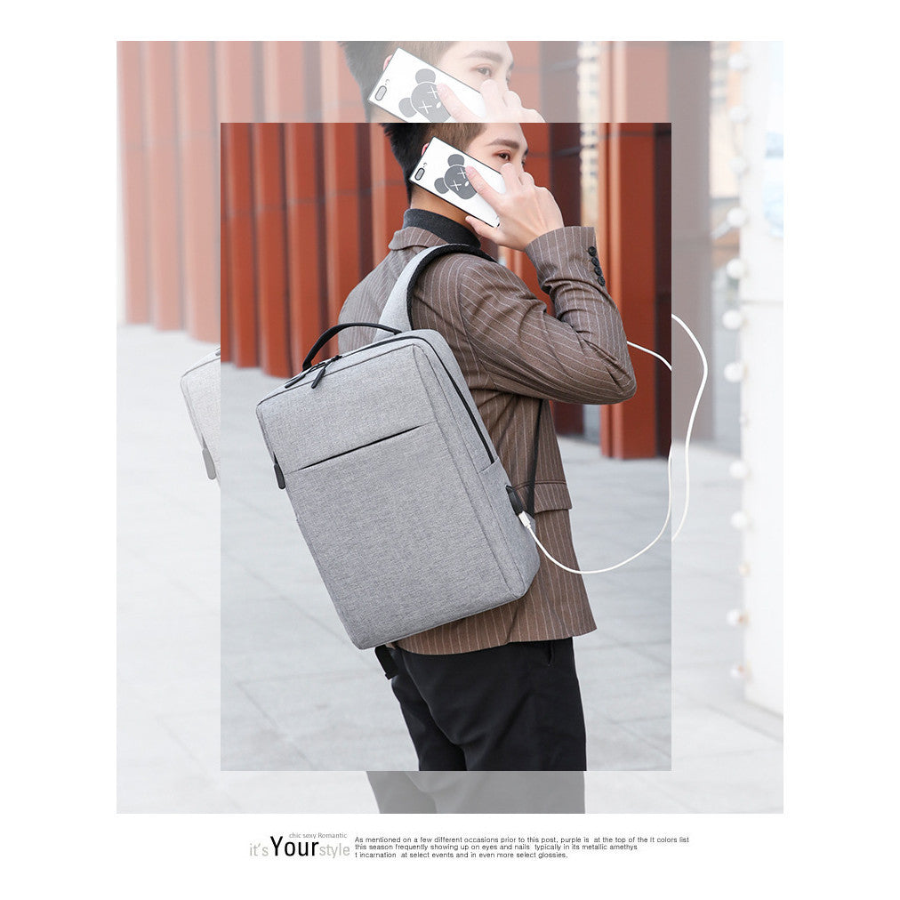 Business Backpack, Men's Minimalist Computer Bag, Outdoor Leisure Travel Backpack, Student Backpack