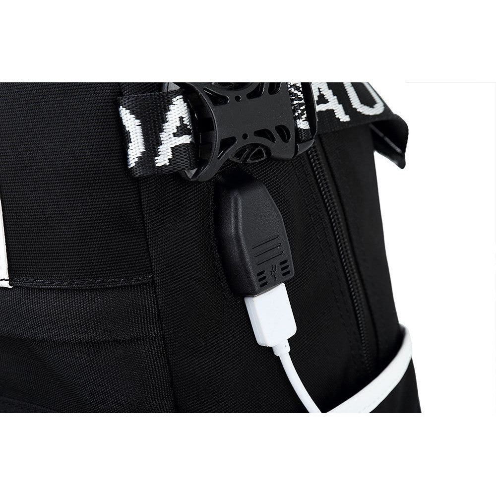 Usb Student Backpack Men's And Women's Backpack Leisure Travel Bag