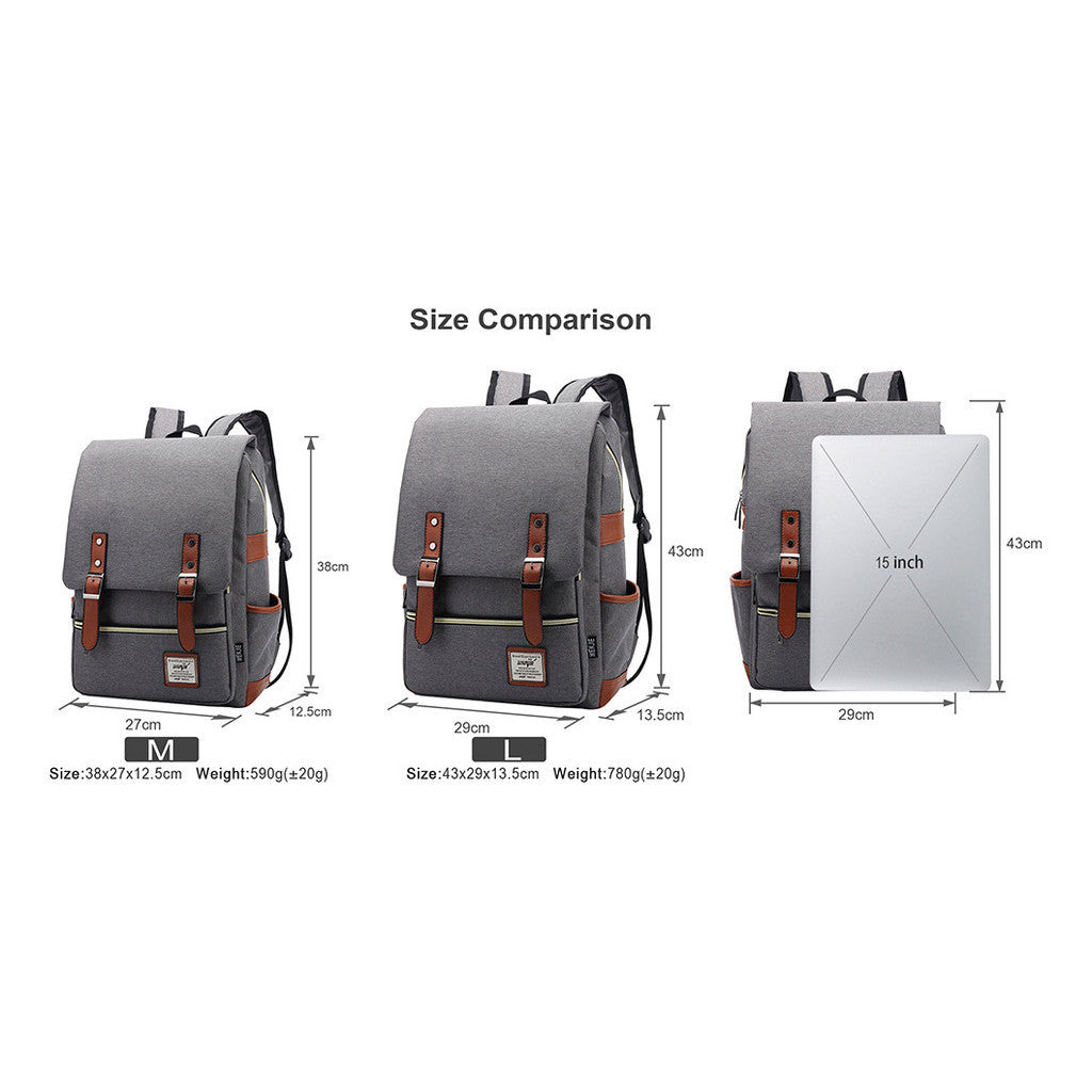 Academy Of Magic Print Teen Student School Bag For Men And Women Casual Belt Buckle Classic Backpack
