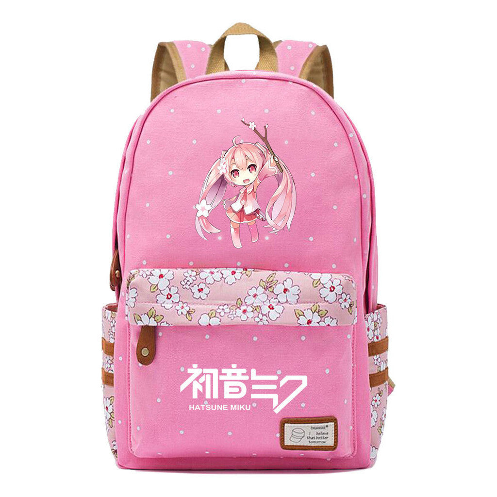 Virtual Music Printed Student Backpack Leisure Backpack