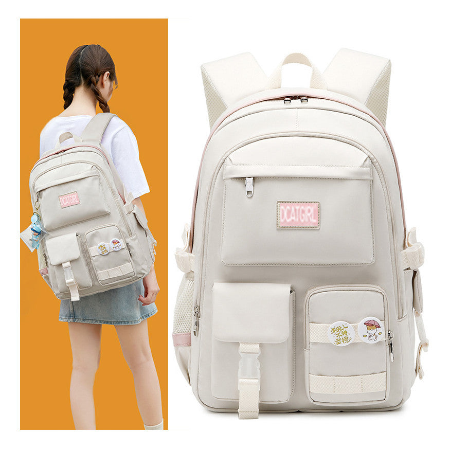 Student Backpack, Large Capacity Leisure Backpack, Travel Bag