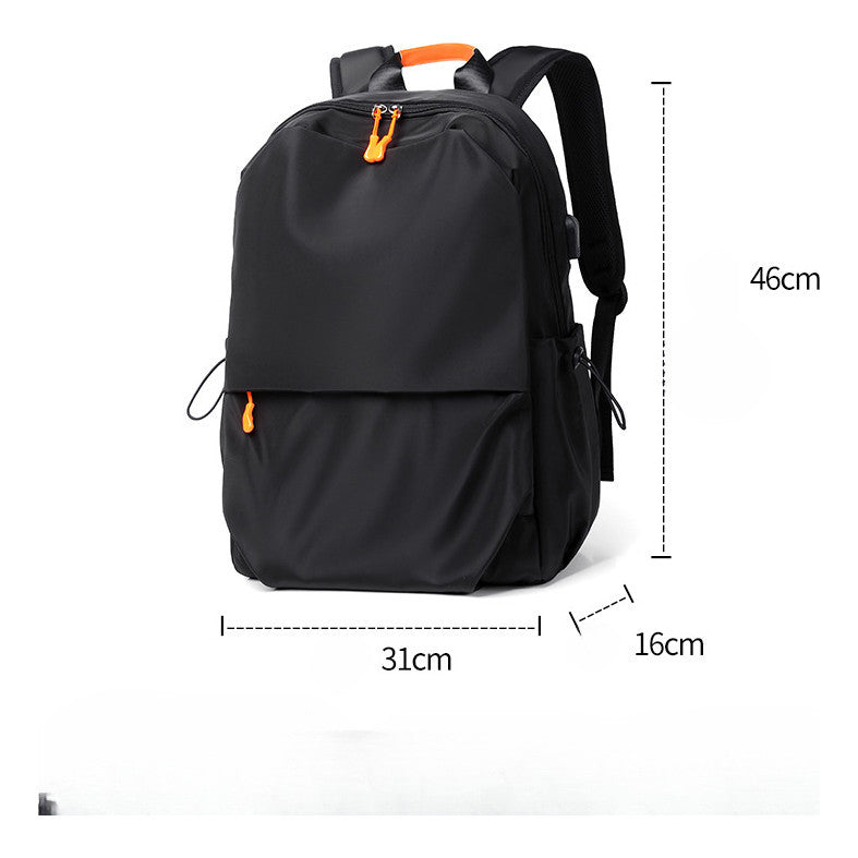 Usb Backpack, Fashionable Business Computer Bag, Large Capacity