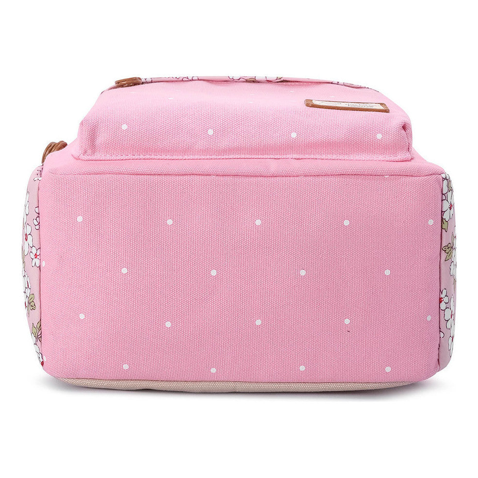 Toy Bear Game Fashion Printed Teenage Girls Student School Bag Men's And Women's Casual Canvas Backpack