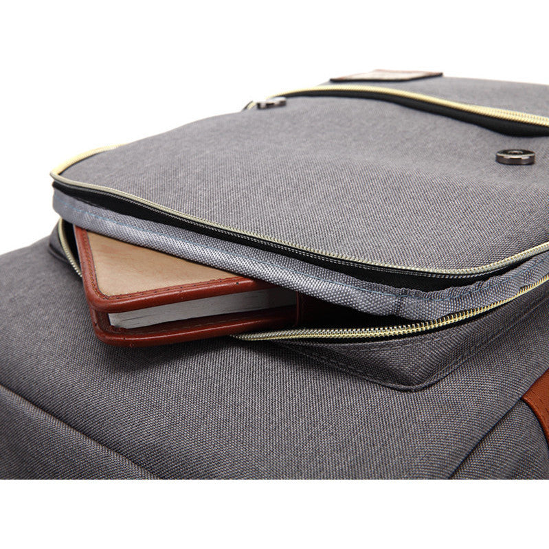 School Of Witchcraft And Wizardry Printed Youth Student Backpack For Men And Women, Casual Belt Buckle, Classic Backpack