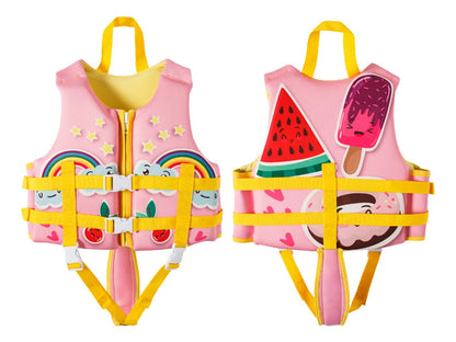 children's Neoprene Life Jacket, Swimming, Surfing, Water