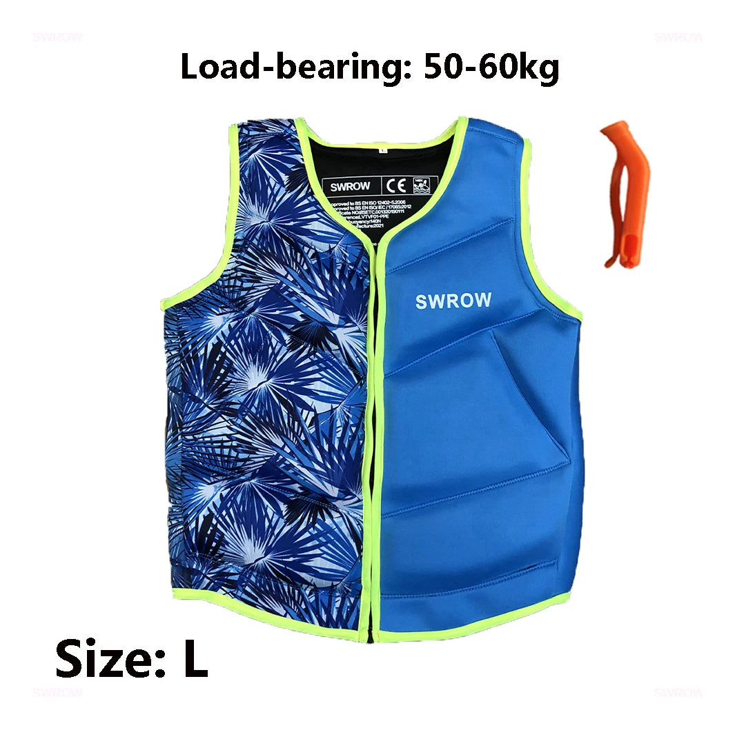adult Children's Life Jacket Neoprene Water Safety Vest