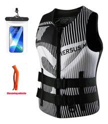 Adult Life Jacket Neoprene Swimming Buoyancy Anti-collision