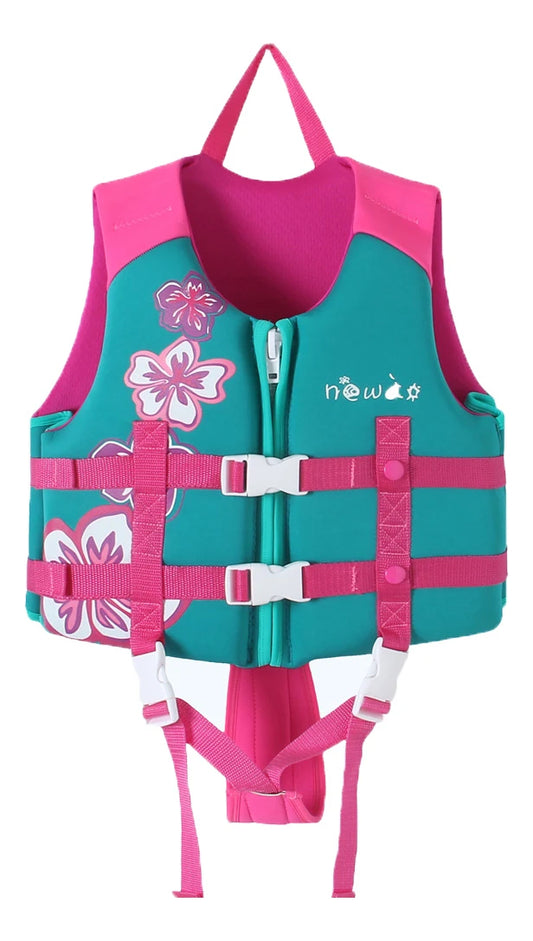children's Neoprene Swim Vest, Floatation, Swimwear Tools