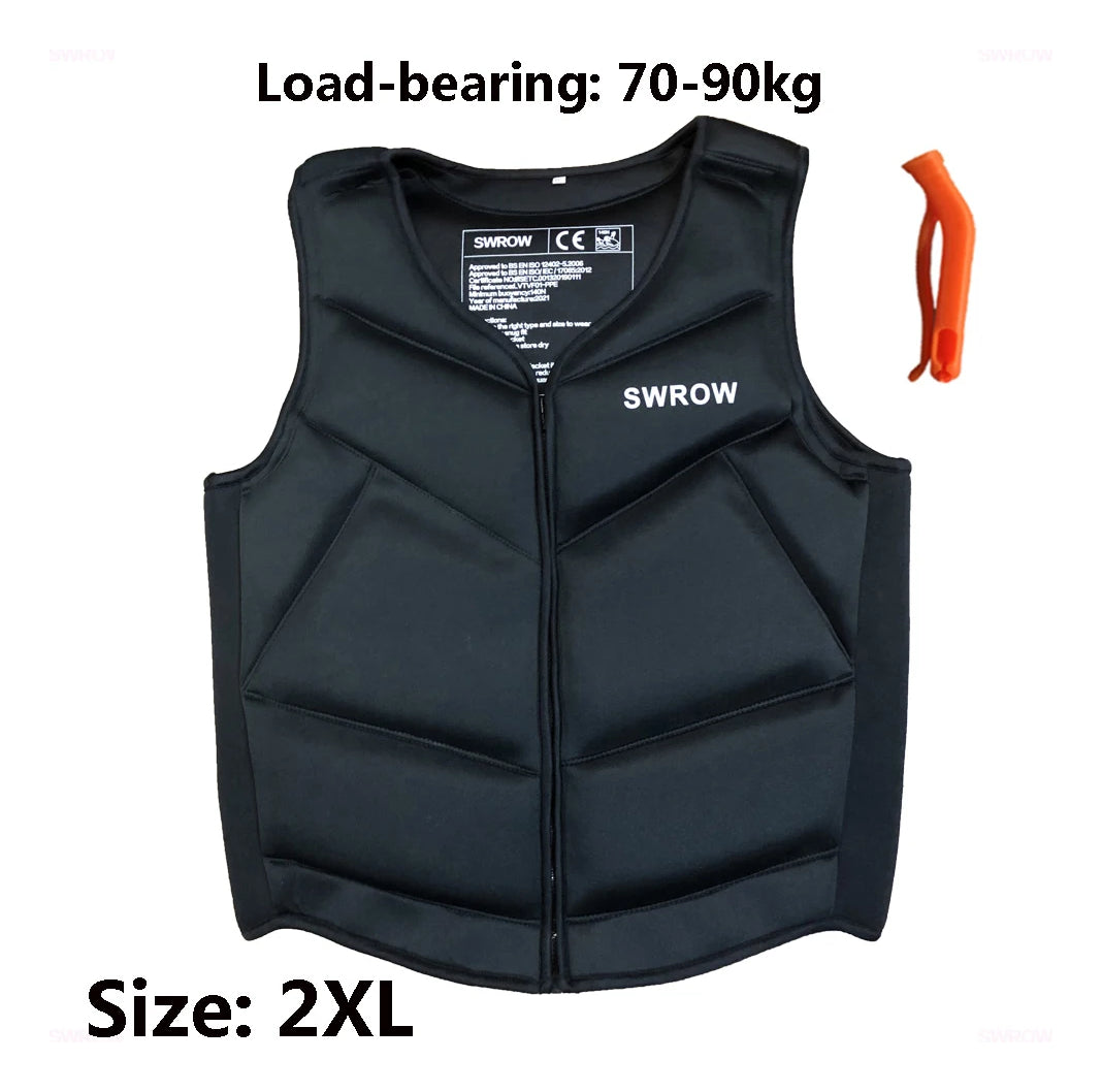 adult Children's Life Jacket Neoprene Water Safety Vest