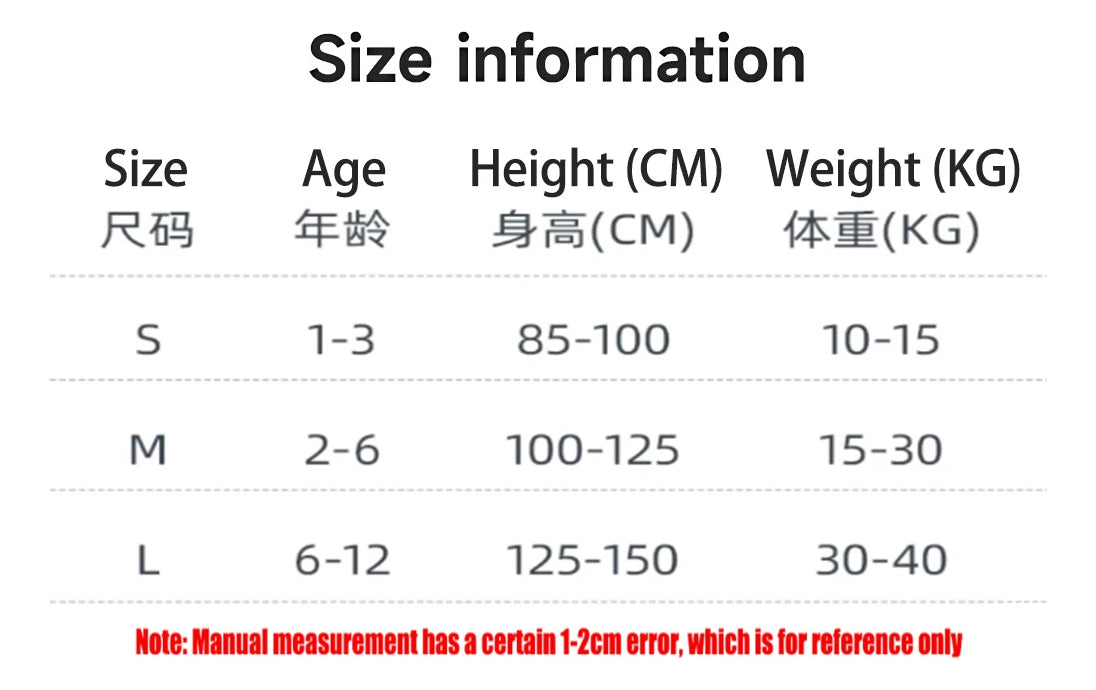 children's Buoyancy Vest Neoprene Foam Buoyancy Vest