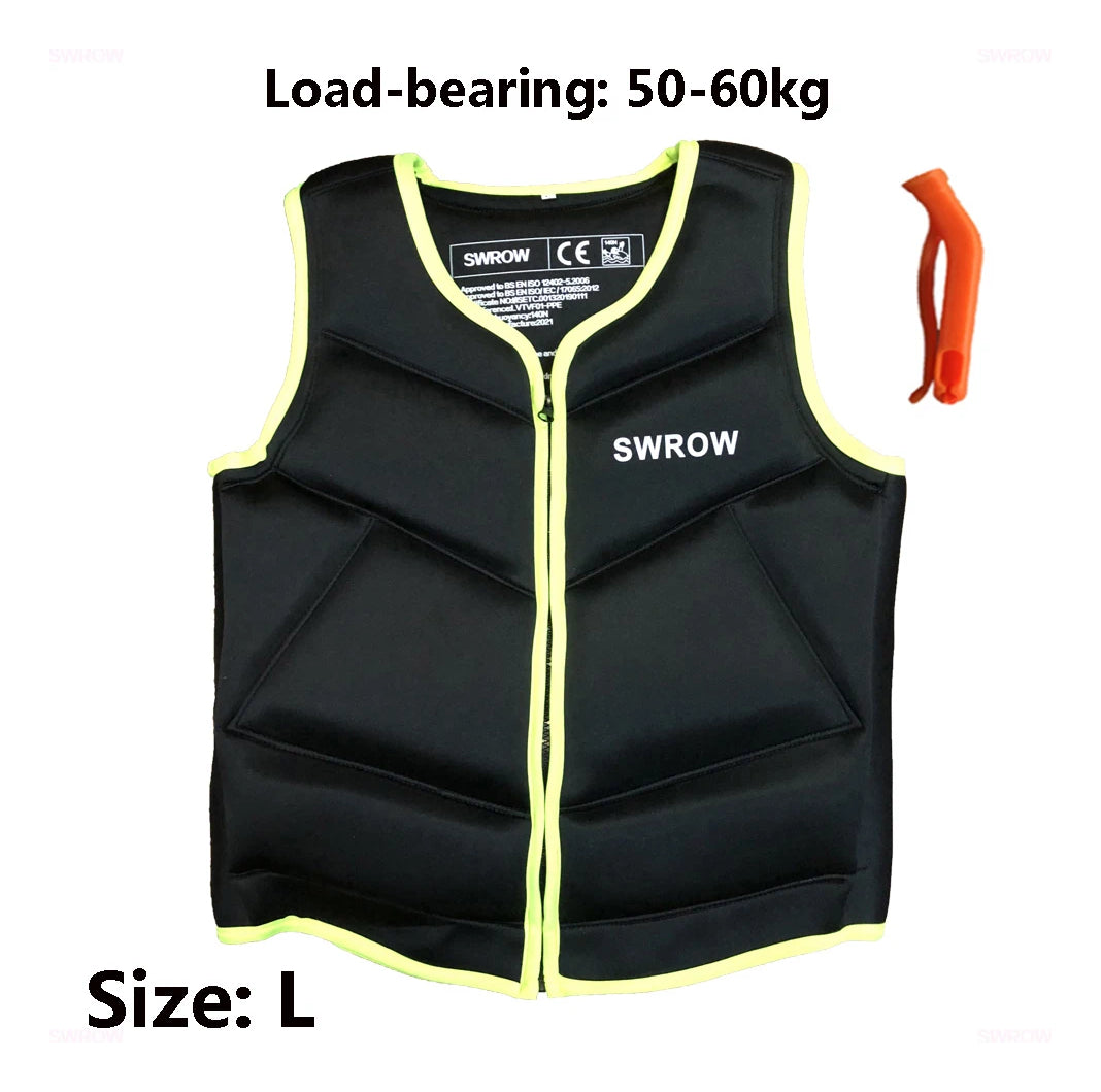 adult Children's Life Jacket Neoprene Water Safety Vest