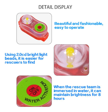Led Lithium Lamp Survival Flashlight Emergency Signal Light
