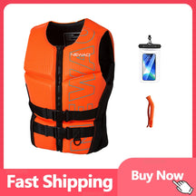 adult Kayak Life Jacket Jet Ski Wakeboard Raft Rescue