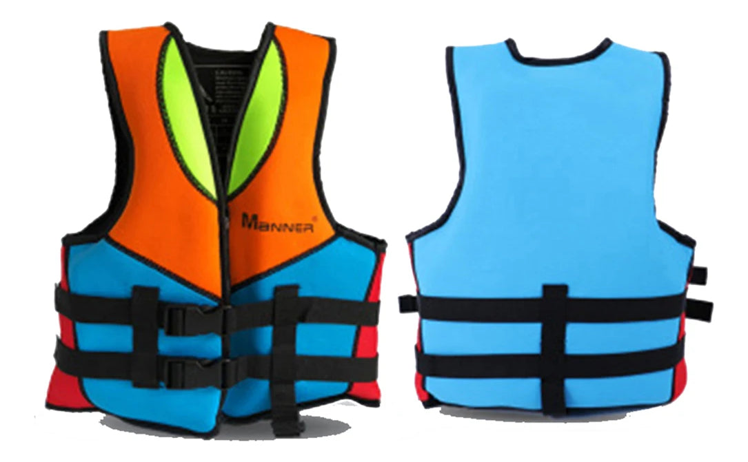 boys And Girls Beach Swimming Practice Safety Life Jacket