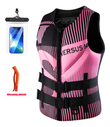 Adult Life Jacket Neoprene Swimming Buoyancy Anti-collision