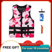 adult Kayak Life Jacket Jet Ski Wakeboard Raft Rescue