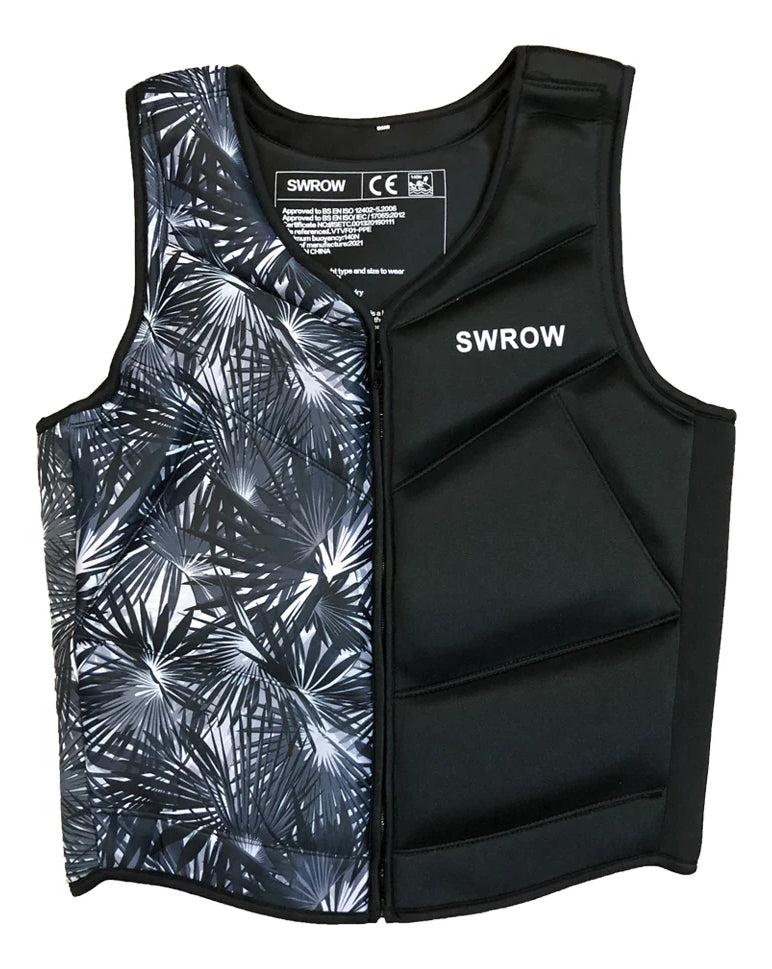 adult Life Jacket Camouflage Print Buoyancy Vest Portable