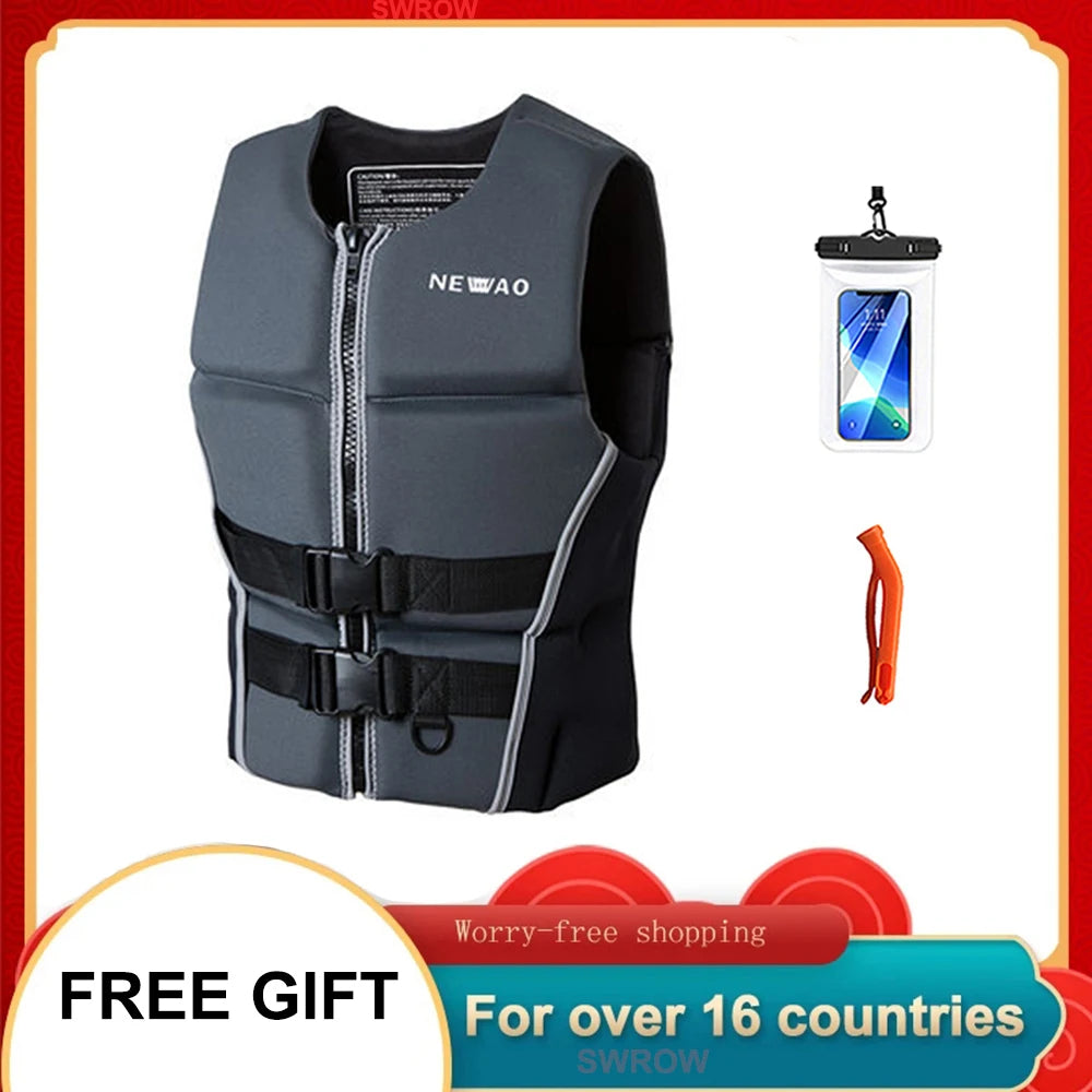 adult Kayak Life Jacket Jet Ski Wakeboard Raft Rescue