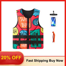 Adult Life Jacket Super Buoyant Surfing Vest Water Life Jack