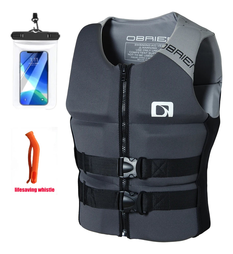 adult Life Jacket Swimming Kayak Fishing Vest Portable