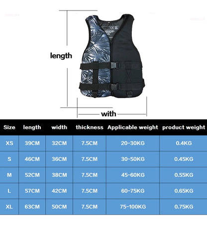 water Sports Buoyancy Vest Life-saving Buoyancy