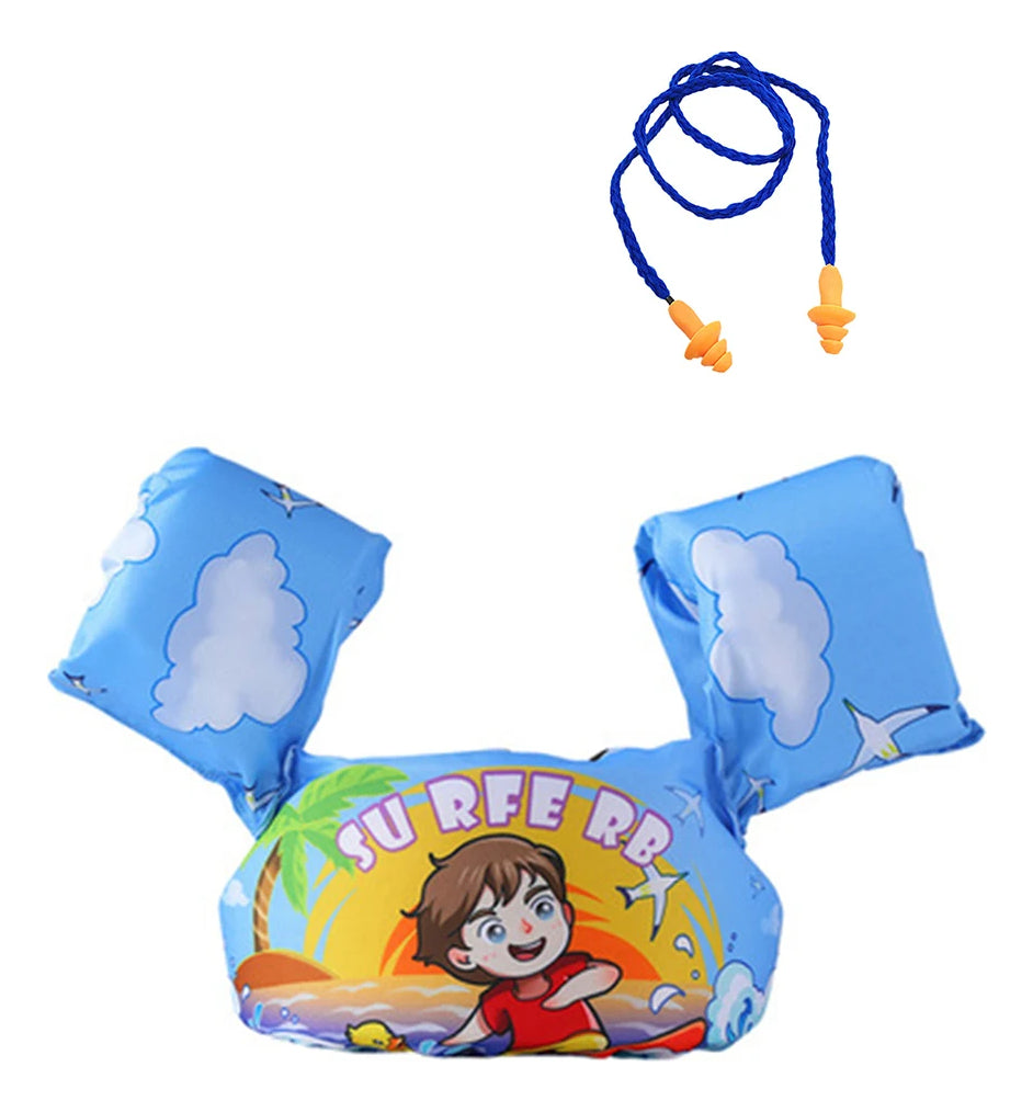 foam Armband Buoyancy Children's Life Vest With Ear Plugs