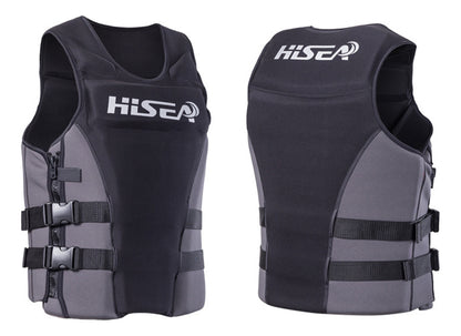 hisea Professional Buoyancy Life Vest, Neoprene,