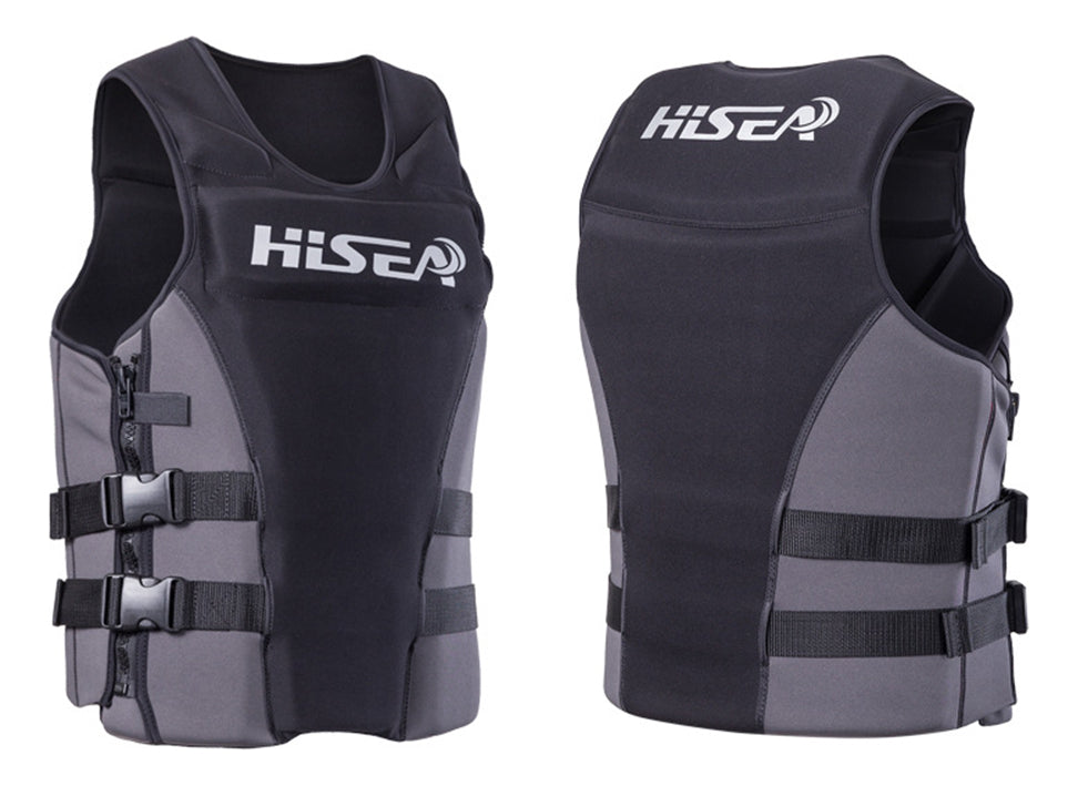 hisea Professional Buoyancy Life Vest, Neoprene,