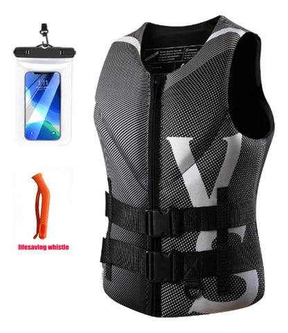 Adult Life Jacket Neoprene Swimming Buoyancy Anti-collision
