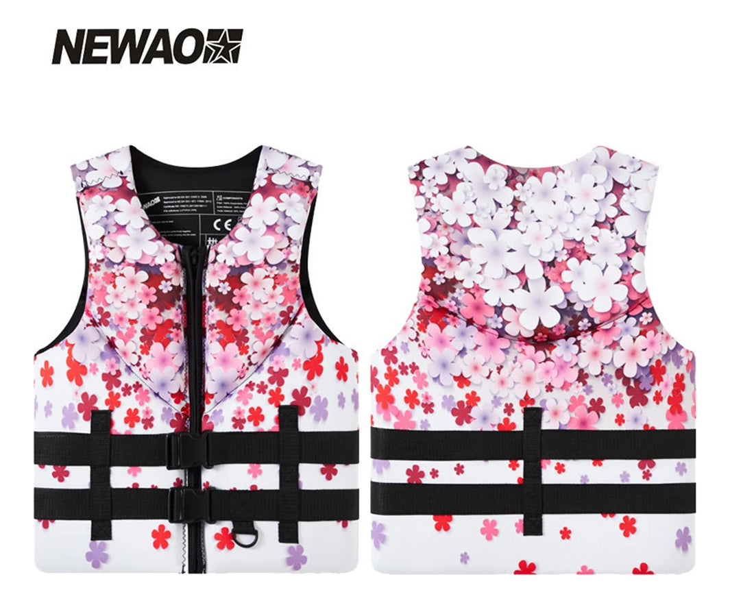 Adult Life Jacket Super Buoyant Neoprene Life Jacket Surfing