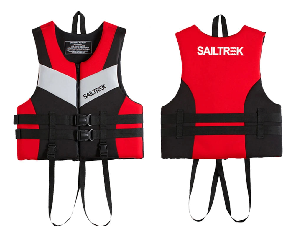 adult Life Jacket Neoprene Safety Life Vest Water Sports